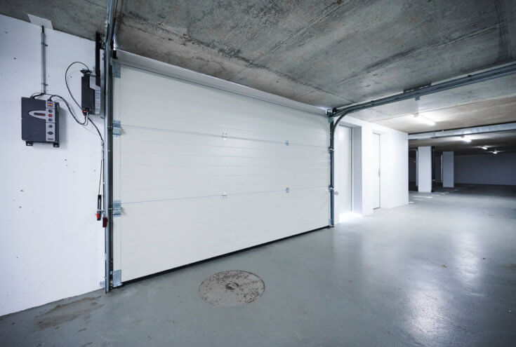 Porte de garage sectionnelle - modèle Hormann